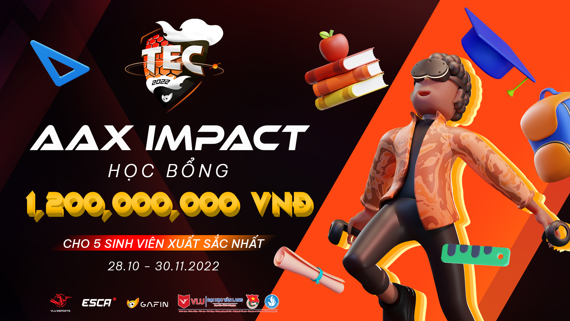 TEC 2022 Scholarship công bố “Học bổng AAX Impact” dành cho cộng đồng GameFi Việt Nam